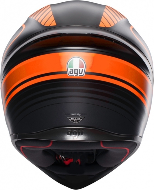 Шлем AGV K-1 Warmup Black-Orange