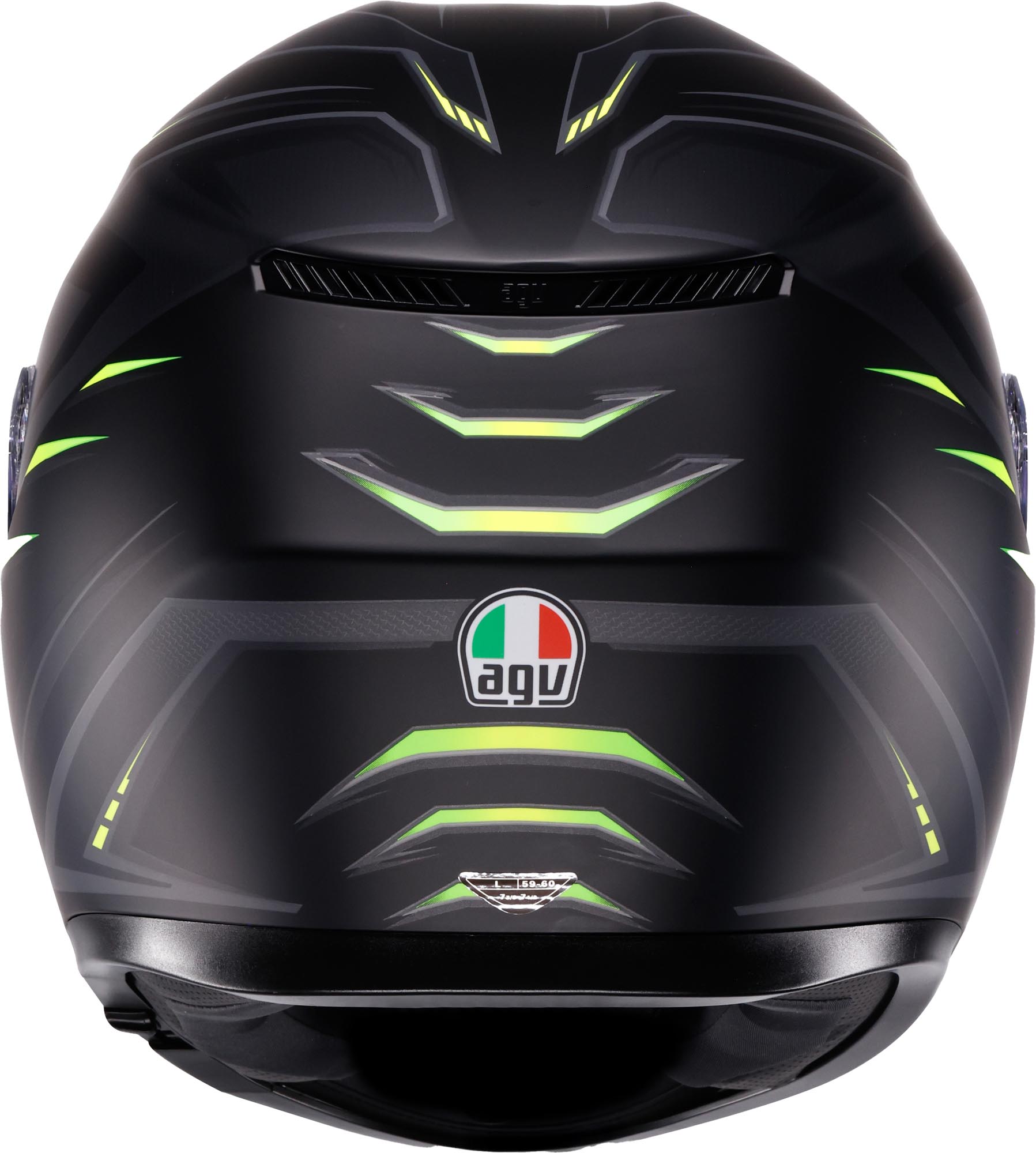 Шлем AGV K3 Syth Черный матовый/Желтый