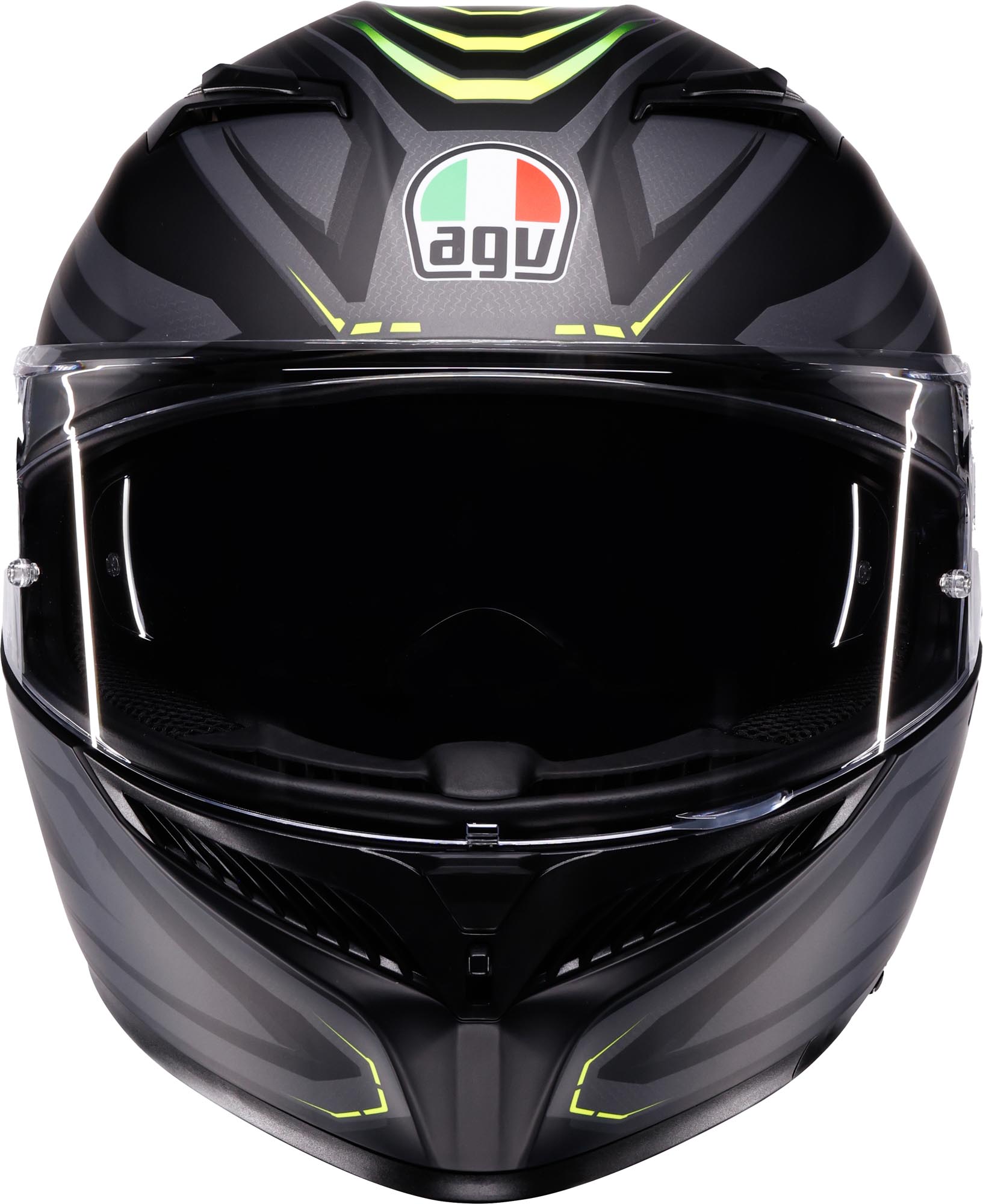 Шлем AGV K3 Syth Черный матовый/Желтый