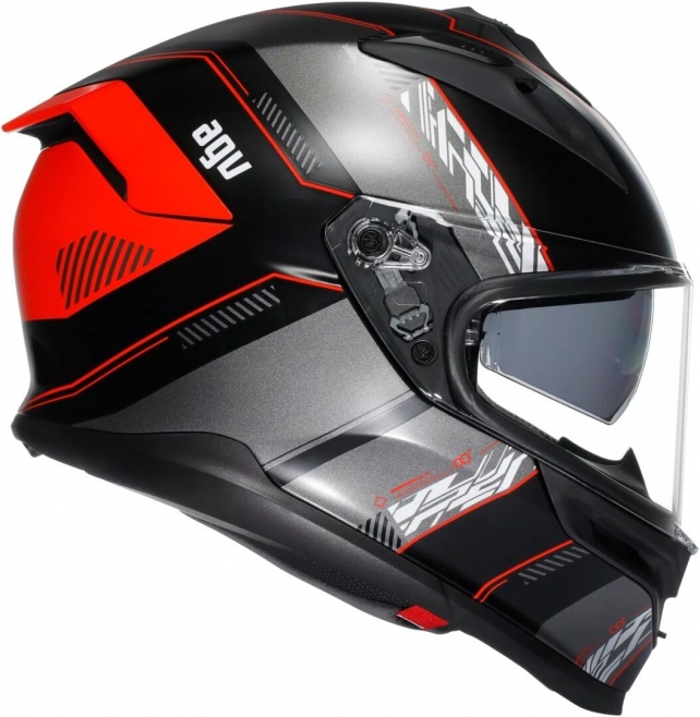 Шлем AGV K7 Kyber Matt Black/Red