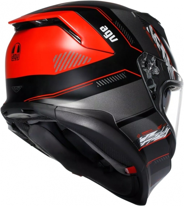 Шлем AGV K7 Kyber Matt Black/Red