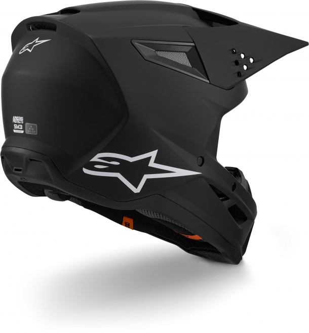 Шлем Alpinestars S-M3 Черный матовый
