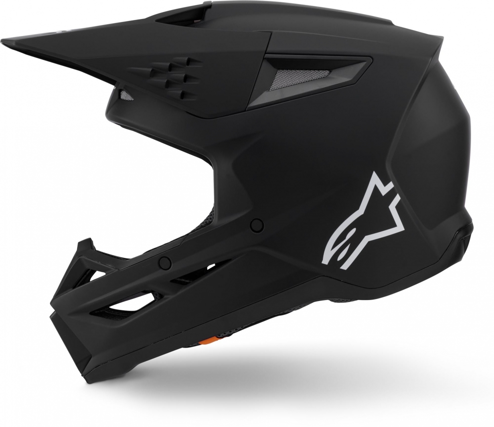 Шлем Alpinestars S-M3 Черный матовый