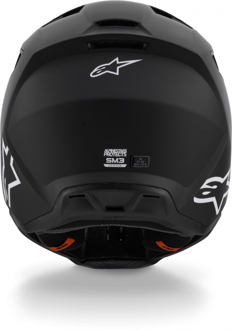 Шлем Alpinestars S-M3 Черный матовый