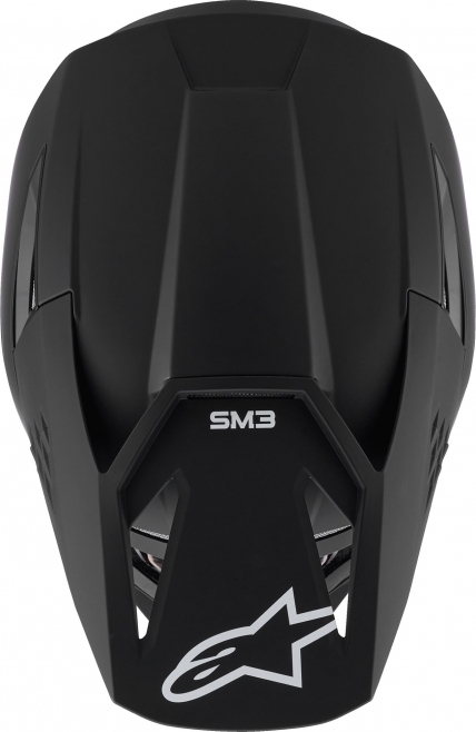 Шлем Alpinestars S-M3 Черный матовый