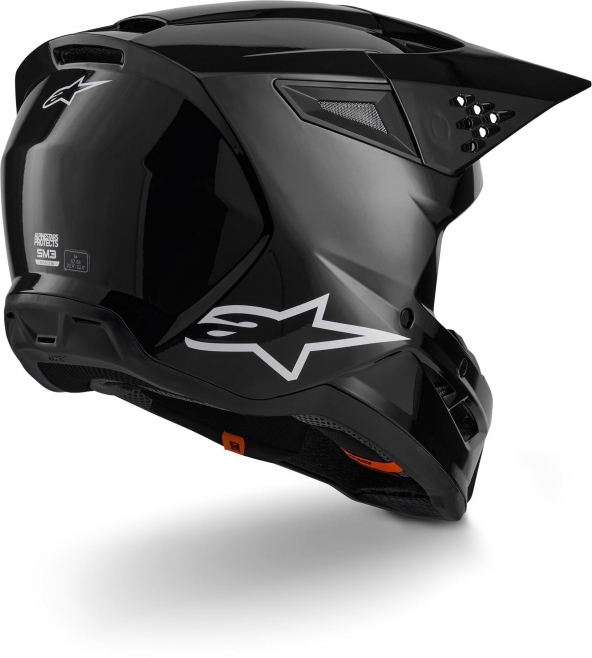 Шлем Alpinestars S-M3 Черный