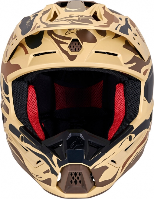 Шлем Alpinestars S-M5 Mineral Dark Brown/Kangaroo Matte