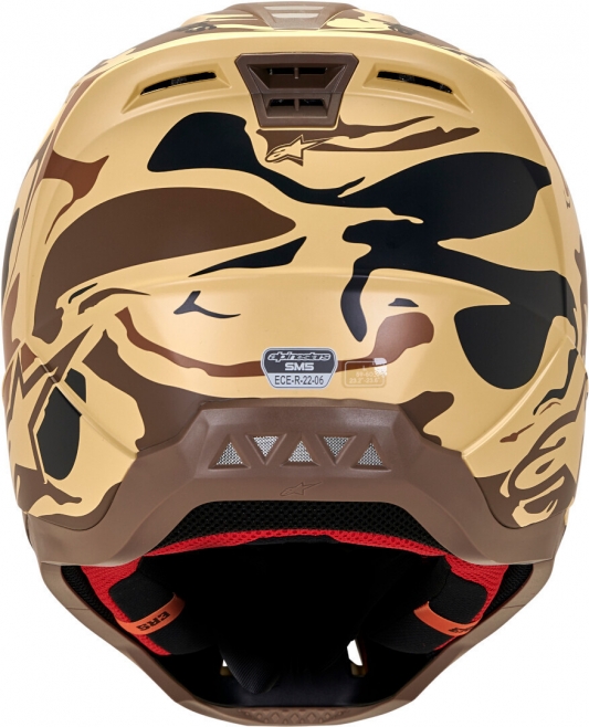 Шлем Alpinestars S-M5 Mineral Dark Brown/Kangaroo Matte