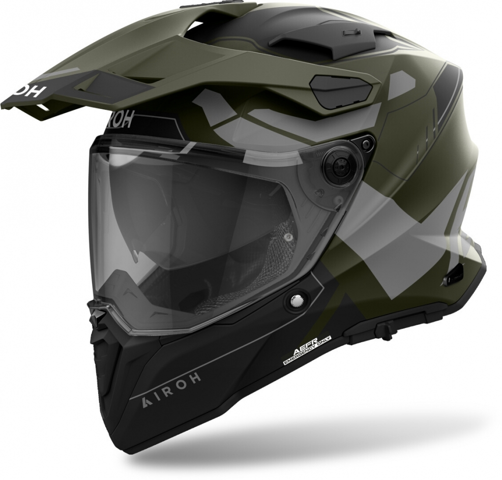Шлем Airoh Commander 2  MILITARY GREEN MATT