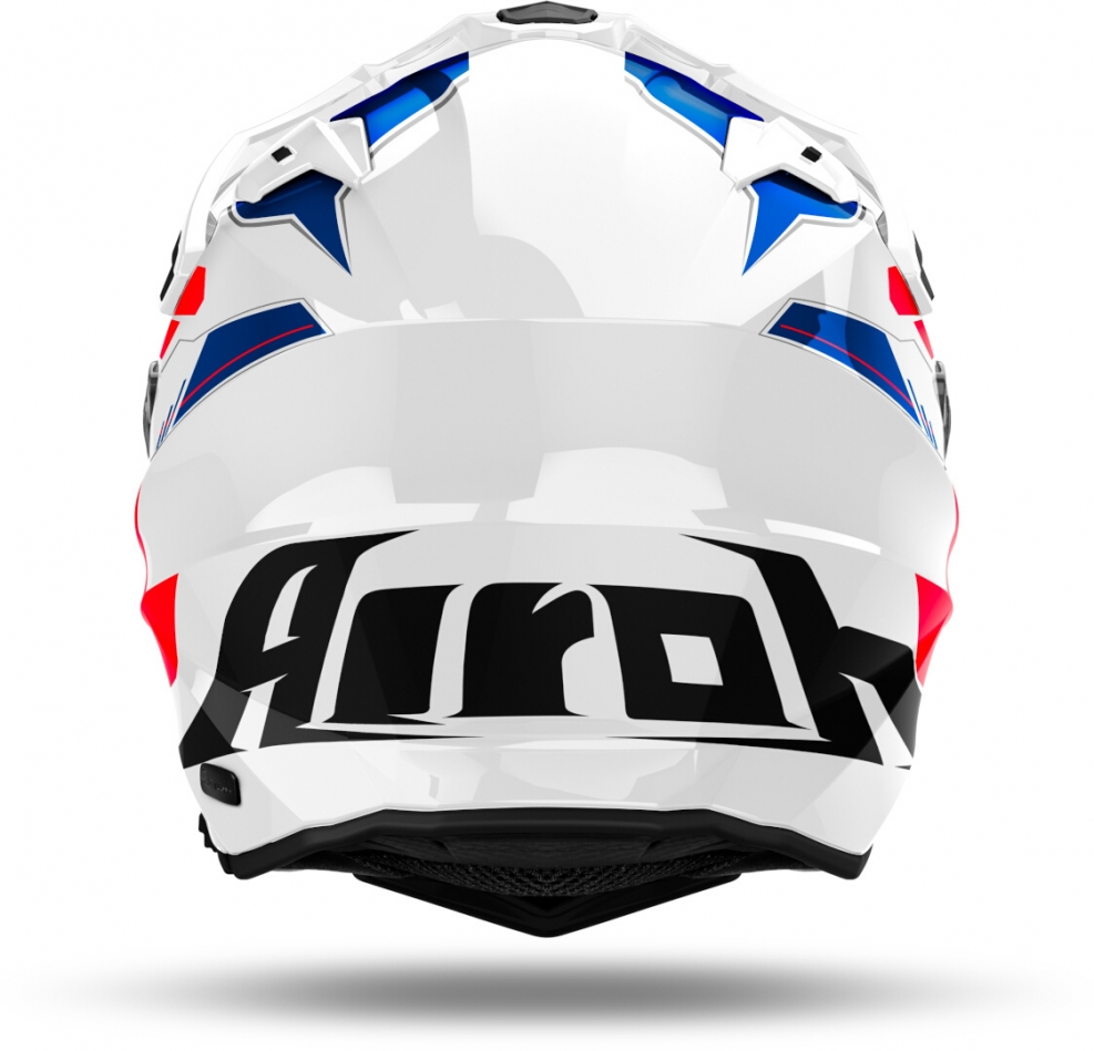 Airoh Commander 2 Reveal  цвет: Белый/Синий/Красный
