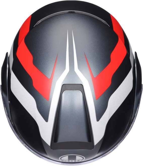Шлем AGV STREETMODULAR RESIA MATT GREY/SILVER/RED