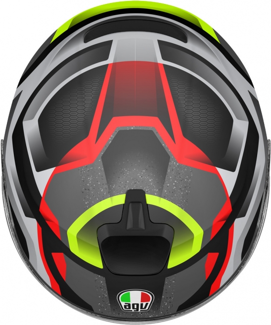 Шлем AGV Irides Zurigo цвет: Черный/Красный/Желтый