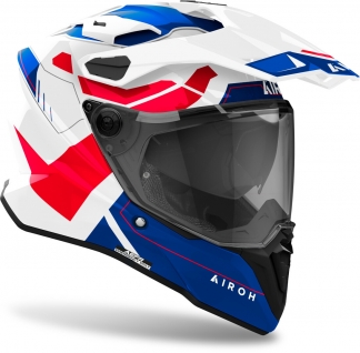 Airoh Commander 2 Reveal  цвет: Белый/Синий/Красный