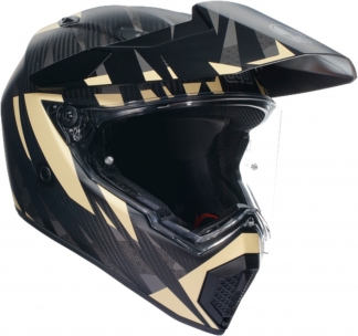 Шлем AGV AX9 STEPPA MATT CARBON/GREY/SAND