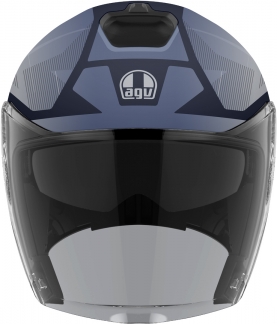 Шлем AGV Irides Trieste цвет: Серый/Синий