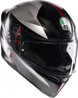 Шлем AGV K1 S LAP MATT BLACK/GREY/RED