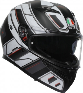 Шлем AGV K3 E2206 - RIVIA MATT BLACK/WHITE