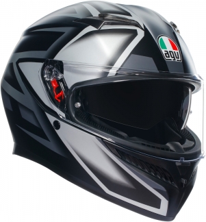Шлем AGV K3 COMPOUND MATT BLACK/GREY
