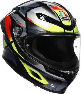 Шлем AGV K6 S Erazer Black/Red/Yellow Fluo