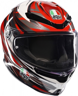 Шлем AGV K6 S REEVAL WHITE/RED/GREY