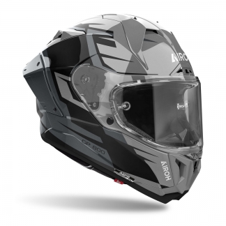 Шлем Airoh GP 800 Master Carbon цвет: Черный/Серый