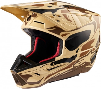 Alpinestars S-M5 Mineral Dark Brown/Kangaroo Matte